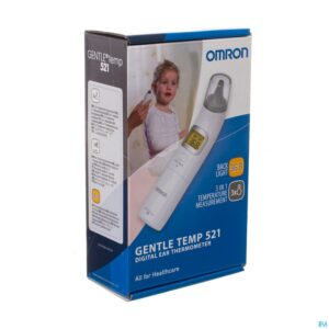 Packshot Omron Gentle Temp 521 Oorthermometer Digitaal