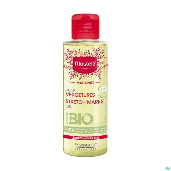 Productshot Mustela Mat A/striemen Olie 105ml