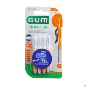 Packshot Gum Proxabrush Travel Cyl. Ufine 4 1412