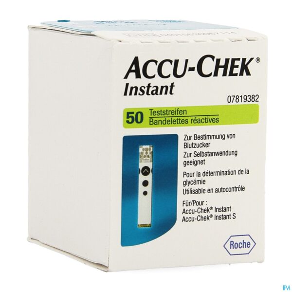 Packshot Accu Chek Instant Test 50 Strips Packshot Accu Chek Instant Test 50 Strips