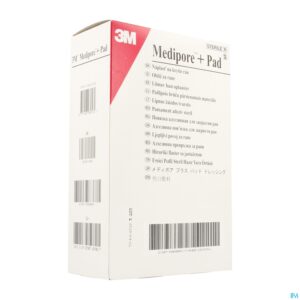 Packshot Medipore + Pad 3m 10x15,0cm 25 3569e