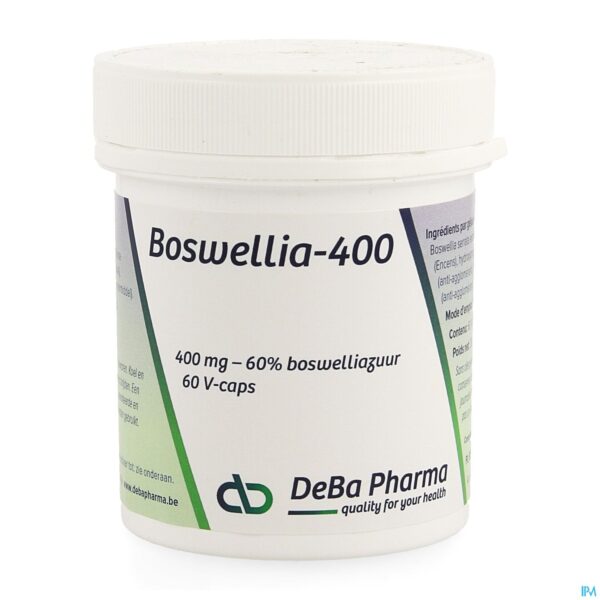 Packshot Boswellia Extract 400mg Caps 60 Deba