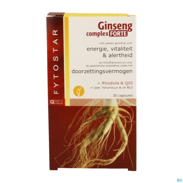 Packshot Fytostar Ginseng Complex Forte Caps 30