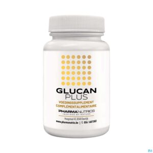 Packshot Glucan Plus Caps 30 Pharmanutrics
