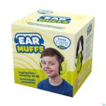 Packshot Eureka Care Gehoorbescherm. Koptelefoon 3-12j Fluo
