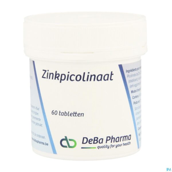 Packshot Zn Picolinat Comp 60x225mg Deba