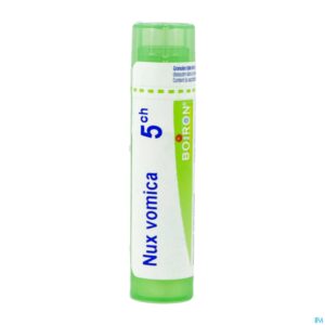 Packshot Nux Vomica 5ch Gr 4g Boiron