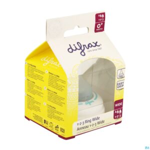Packshot Difrax Ring 1-2-3 Natural Wide 714
