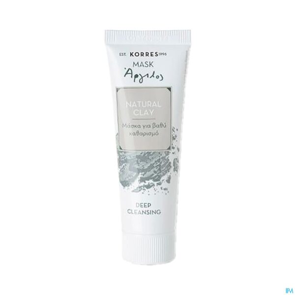 Packshot Korres Kf Mask Deep Cleansing Natural Clay 18ml