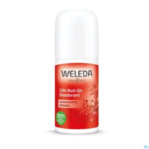 Packshot Weleda Deodorant Granaatappel 24h Roll-on 50ml