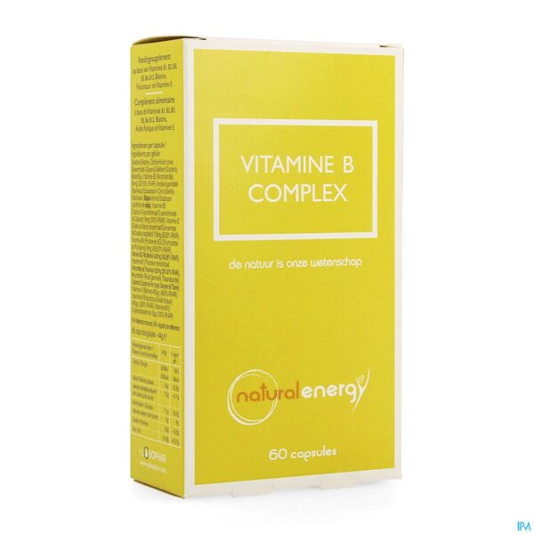 Packshot Natural Energy Vitamine B Complex Caps 60