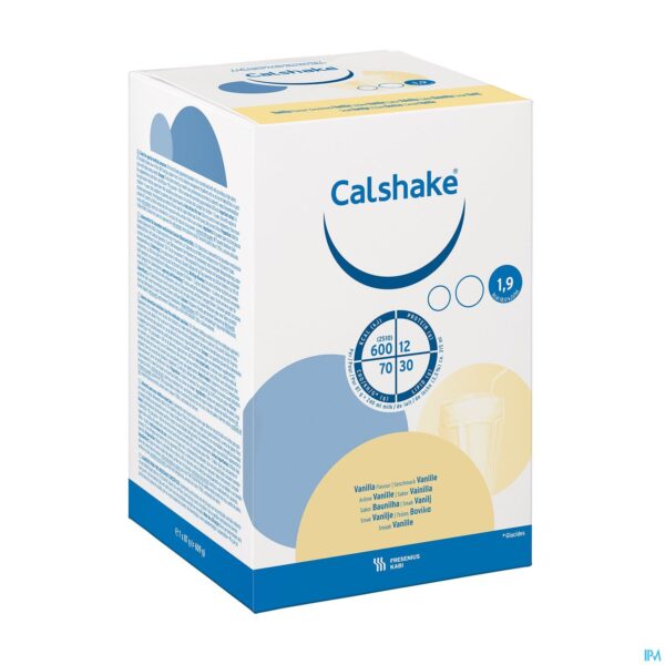 Packshot Calshake 87g Vanille