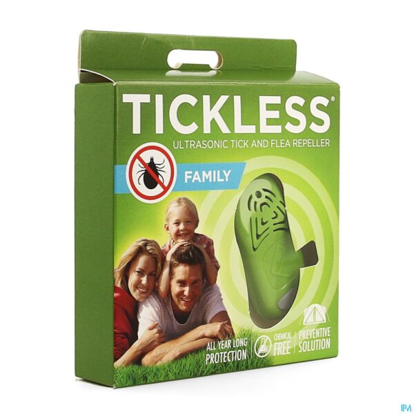 Packshot Tickless Family Groen Packshot Tickless Family Groen