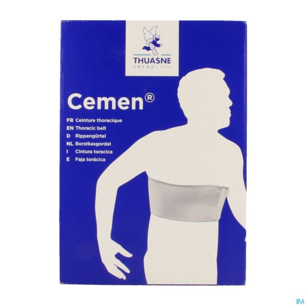 Packshot Thuasne Cemen Gordel Borstkas Man Wit T3