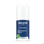 Packshot Weleda Deodorant Man 24h Roll-on 50ml