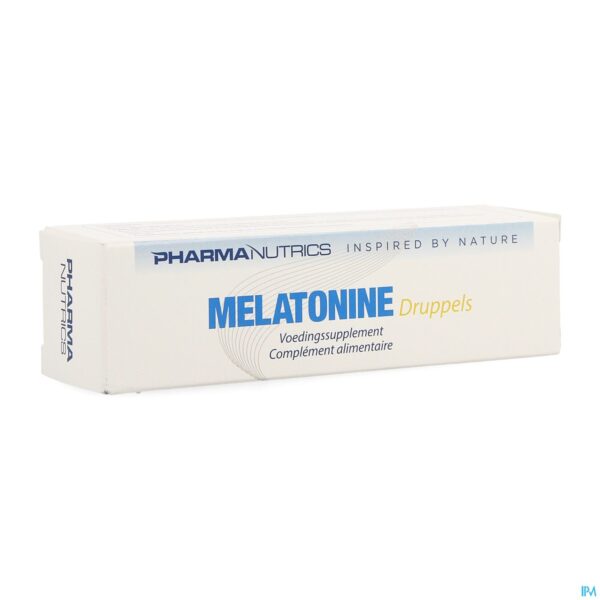 Packshot Melatonine Druppels 20ml Pharmanutrics