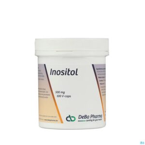 Packshot Inositol 500mg Caps 100 Deba