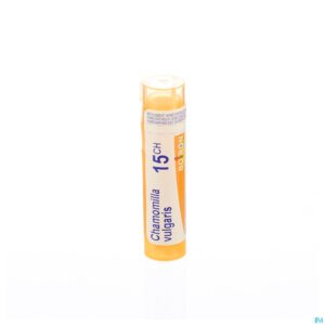 Packshot Chamomilla Vulgaris 15ch Gr 4g Boiron