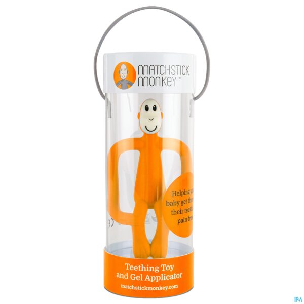Packshot Matchstick Monkey Bijtring Oranje