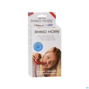 Packshot Rhino Horn Neusspoeler Rood