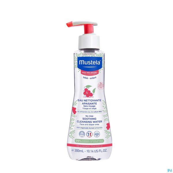 Productshot Mustela Pts Verz. Reinigend Water Z/spoelen 300ml Productshot Mustela Pts Verz. Reinigend Water Z/spoelen 300ml