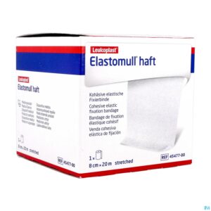 Packshot Elastomull Haft Latexvrij 8cmx20m 4547700