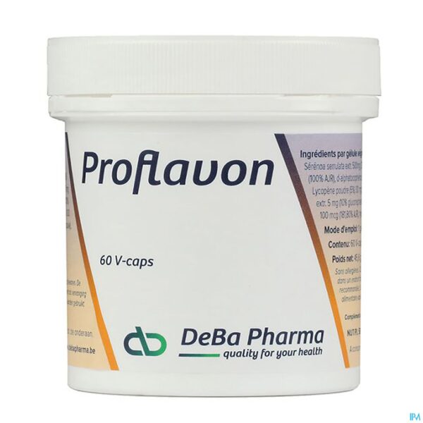 Packshot Proflavon V-caps 60 Deba