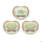 Productshot Philips Avent Fopspeen +6m 3 Pack
