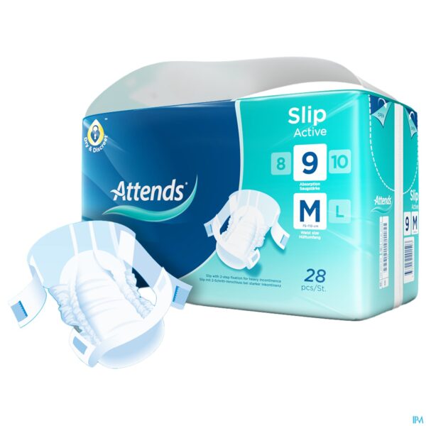 Productshot Attends Slip Active 9 Medium 1x28
