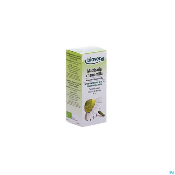 Packshot Echte Kamille Tinct Bio 50ml Biov