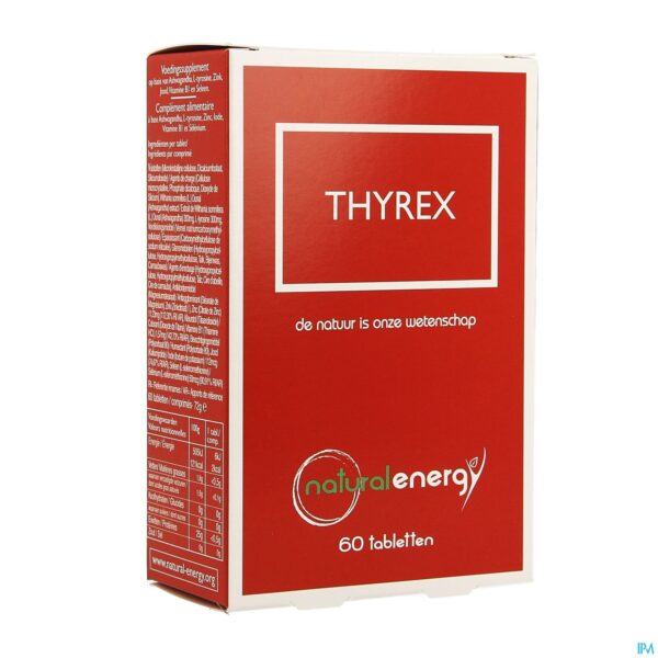 Packshot Natural Energy Thyrex Caps 60