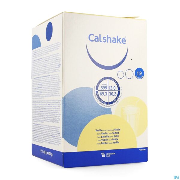 Packshot Calshake 87g Vanille