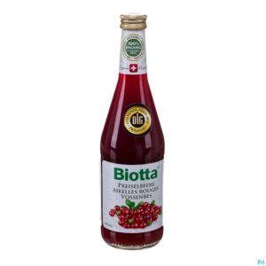 Packshot Biotta Bio Bosbessen Plus 500ml