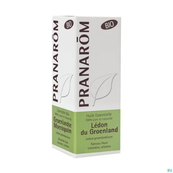 Packshot Pranarom Eo Ledon Groenland Bio 5ml Packshot Pranarom Eo Ledon Groenland Bio 5ml