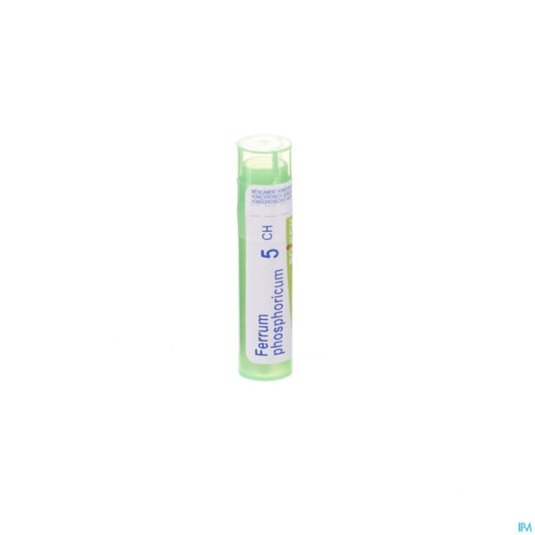 Packshot Ferrum Phosphoricum 5ch Gr 4g Boiron