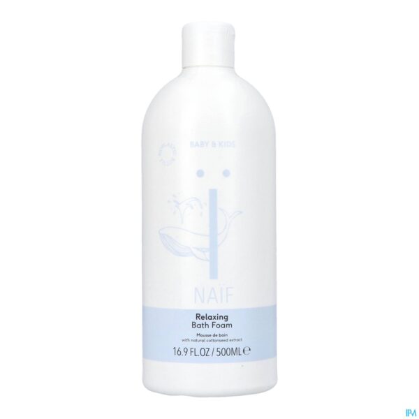 Packshot Naif Relaxing Bath Foam 500ml