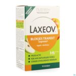 Packshot Laxeov Appel-abrikoos Blokjes 10x10g