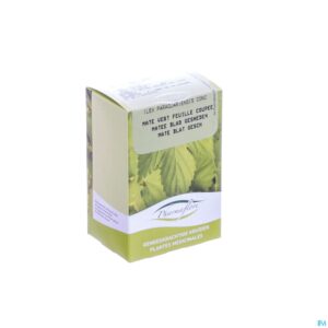 Packshot Matee Groene Blad Doos 100g Fag
