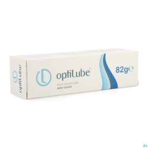 Packshot Optilube Steriel Glijmiddel Gel Tube 82g
