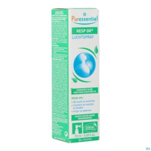 Packshot Puressentiel Ademhaling Luchtspray 20ml