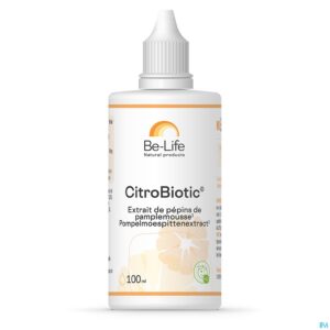 Packshot Citrobiotic Be Life Pompelmoespit Extract 100ml