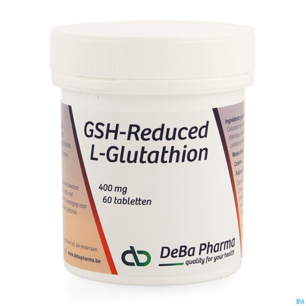 Packshot Reduced l-glutathion Comp 60 Deba