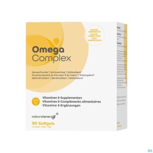Packshot Natural Energy Omega Complex Caps 90
