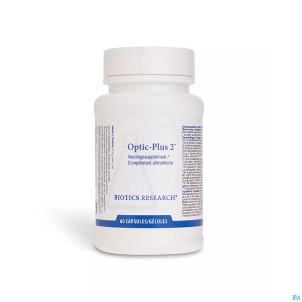Packshot Optic Plus 2 Biotics Caps 60