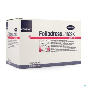 Packshot Foliodress Mask Senso Groen 50 P/s