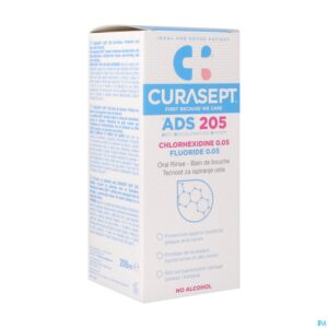 Packshot Curasept Mondspoelmiddel 0,05% 200ml