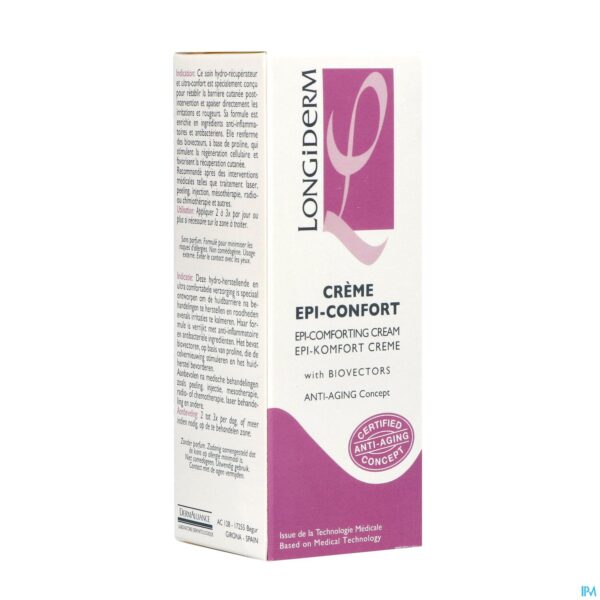 Packshot Longiderm Creme Epi-comfort 30ml