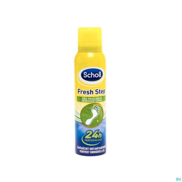 Packshot Scholl Fresh Step Deodorant Spray 150ml