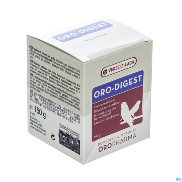 Packshot Oro-digest Duiven Pdr 150g Packshot Oro-digest Duiven Pdr 150g