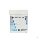 Packshot Calciumcitraat V-caps 100 Deba